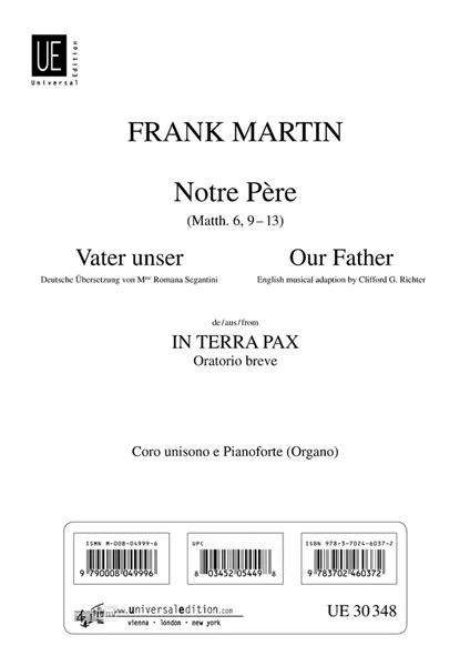Frank Martin - Notre Père