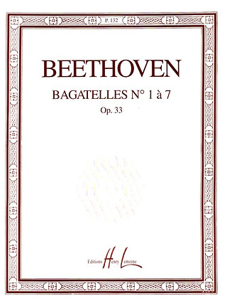 Ludwig van Beethoven - Bagatelles (7) Op.33