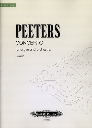 Flor Peeters - Konzert für Orgel und Orchester op. 52