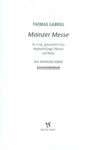 Thomas Gabriel - Mainzer Messe