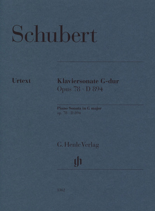 Franz Schubert - Piano Sonata G major op. 78 D 894