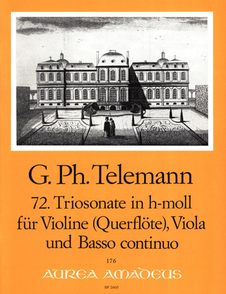 Georg Philipp Telemann - 72. Sonata a tre in B minor TWV 42:h6