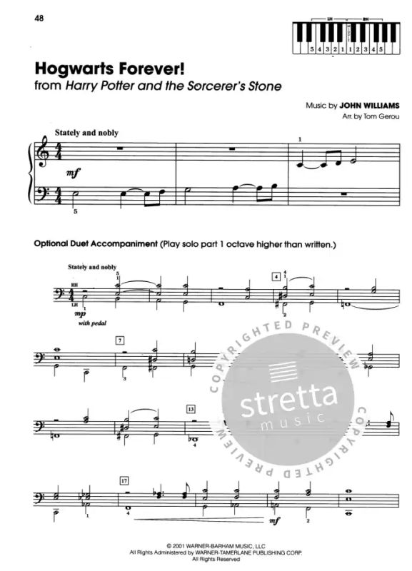 Piano Solos Harry Potter Musical Magic From the First Five Years at Hogwarts