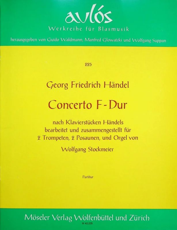 Georg Friedrich Händel - Concerto F-Dur