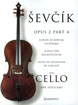 Otakar Ševčík - School of Bowing Technique for Cello Opus 2 Part 4