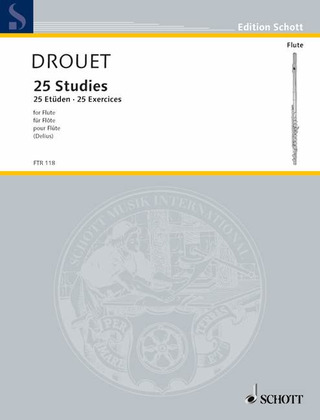 Louis Drouet - 25 Etüden
