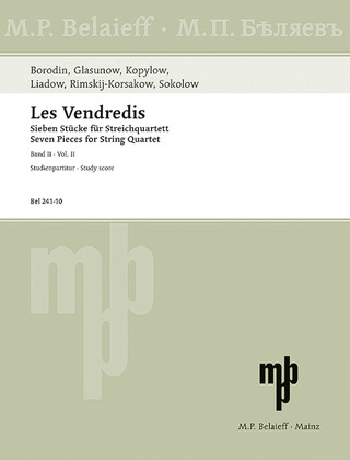 Alexander Glasunow - Les Vendredis