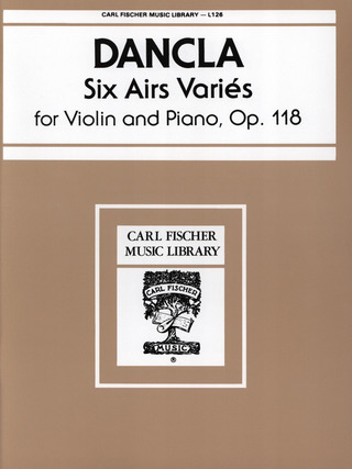 Charles Dancla - 6 Airs Varies Op 118