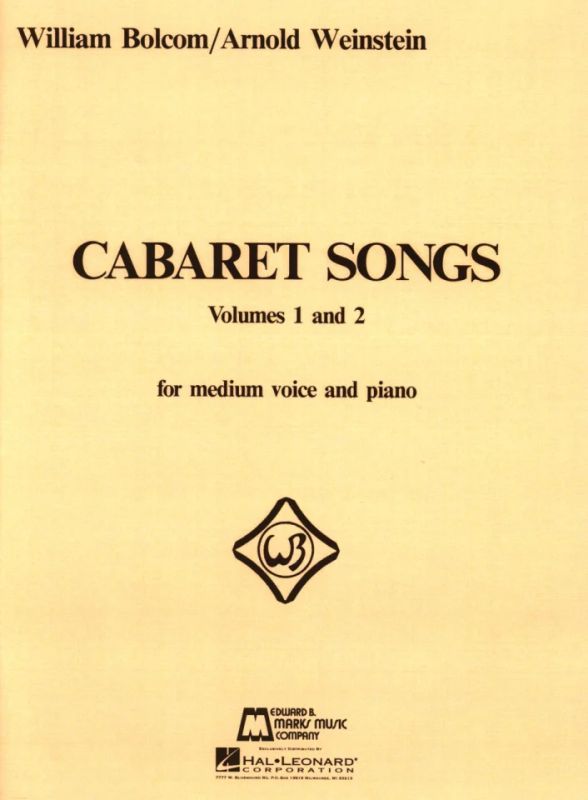 William Bolcom - Cabaret Songs Volumes 1 and 2