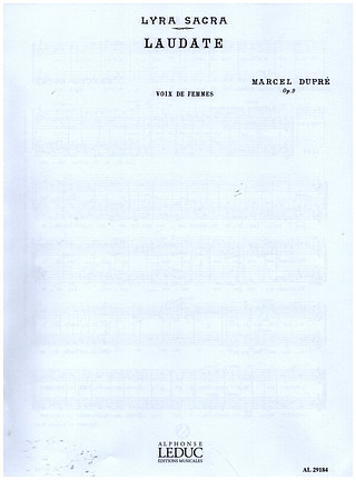 Marcel Dupré - Laudate Dominum Op. 9 No.4 (SA)