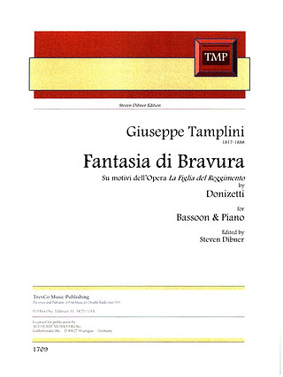 Giuseppe Tamplini - Fantasia Daughter of Regiment