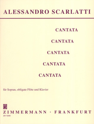 Alessandro Scarlatti: Cantata per soprano con flauto obbligato e Pianoforte