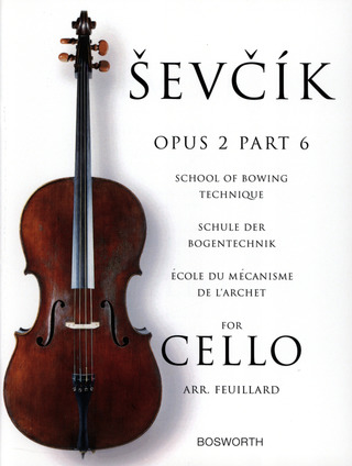 Otakar Ševčík - School of Bowing Technique for Cello Opus 2 Part 6