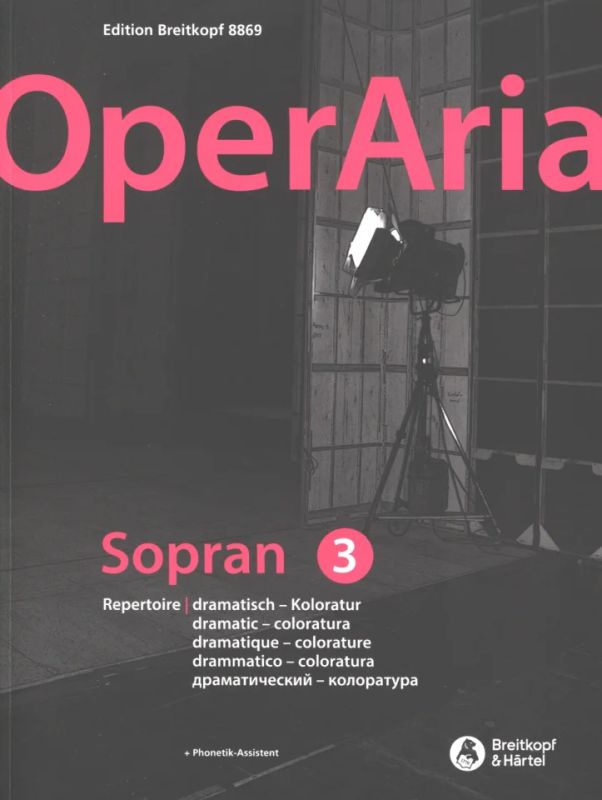 OperAria 3 – Sopran (dramatisch-Koloratur)