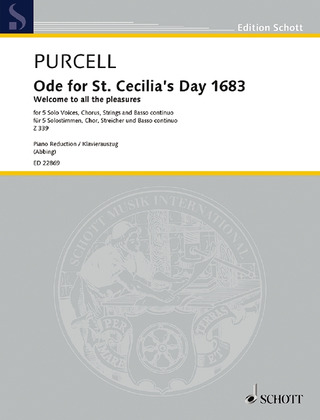 Henry Purcell - Ode for St. Cecilia's Day 1683
