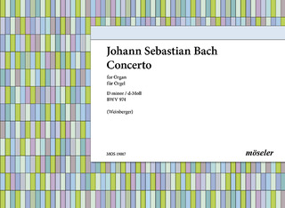 Johann Sebastian Bach - Concerto d minor