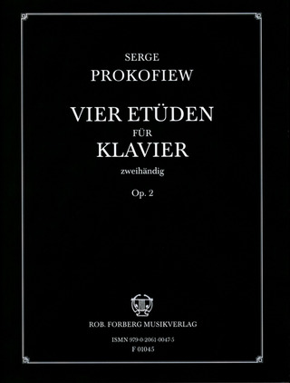 Sergei Prokofiev: Vier Etüden op. 2