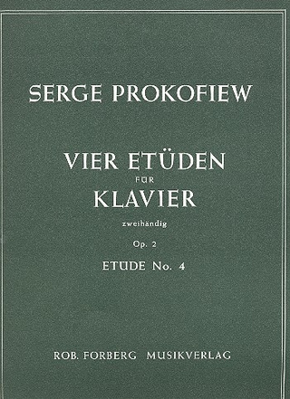 Sergei Prokofjew - Etüde op. 2/4
