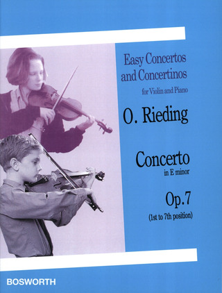 Oskar Rieding - Concerto in E minor Op. 7