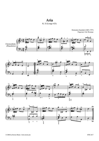 Domenico Scarlatti: Aria