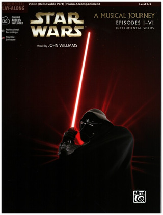 John Williams: Star Wars Episodes 1-6 (+Online Audio): for violin and piano