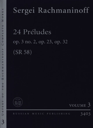 Sergei Rachmaninoff - 24 Préludes 3