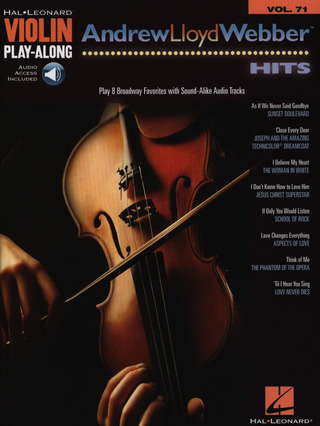 Andrew Lloyd Webber - Violin Play-Along 71: Andrew Lloyd Webber Hits