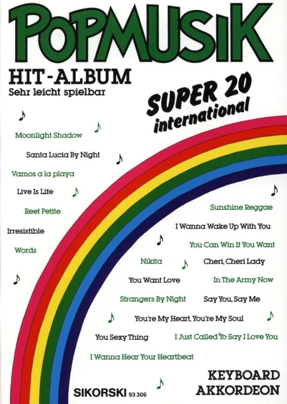 Popmusik Hit-Album Super 20: International 1