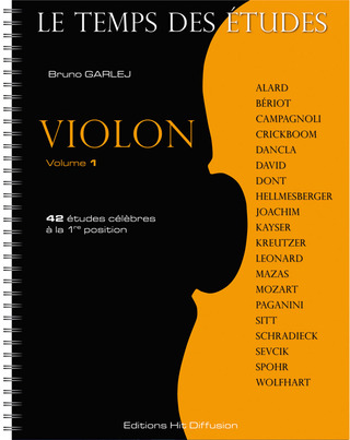 Bruno Garlej - Le Temps des Études Violon