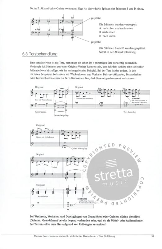 Thomas Doss - Instrumentation für Sinfonisches Blasorchester