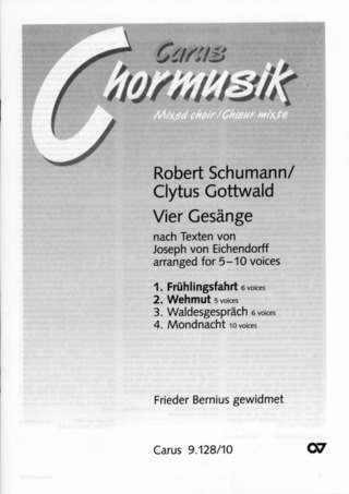 Robert Schumann: Schumann/Gottwald: Frühlingsfahrt; Wehmut