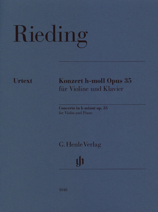 Oskar Rieding: Violin Concerto b minor op. 35