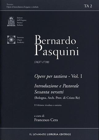 Bernardo Pasquini - Opere per tastiera 1