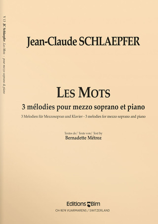 Jean-Claude Schlaepfer - Les Mots