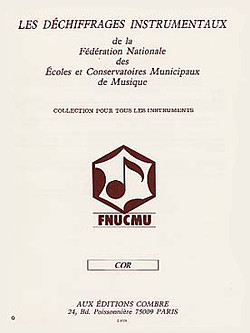 Déchiffrages instrumentaux F.N.U.C.M.U.