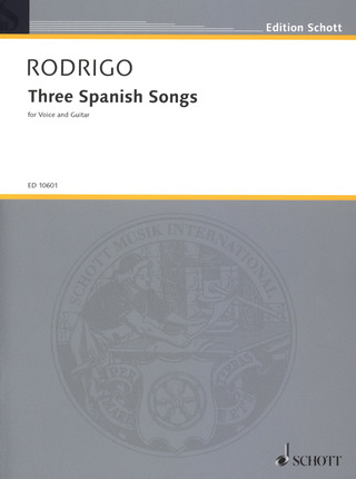 Joaquín Rodrigo - Tres canciones españolas