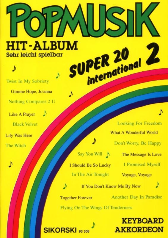 Popmusik Hit-Album Super 20 – International 2
