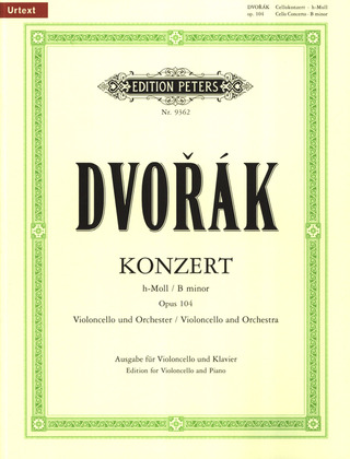 Antonín Dvořák - Konzert für Violoncello und Orchester h-Moll op. 104