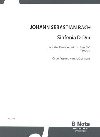 Johann Sebastian Bach: Sinfonia D-Dur