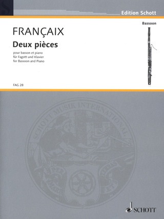 Jean Françaix - Deux pièces (1996)