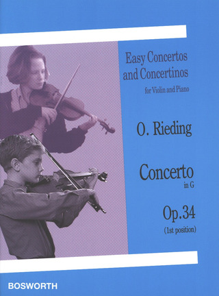 Oskar Rieding: Konzert G-Dur op. 34