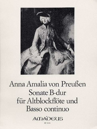 Anna Amalia von Preußen - Sonate B-Dur