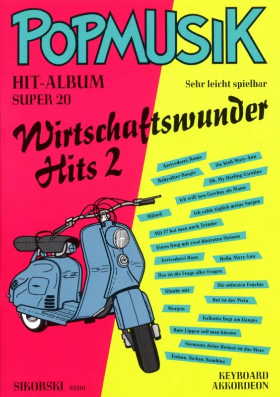 Popmusik Hit-Album Super 20: Wirtschaftswunder-Hits 2