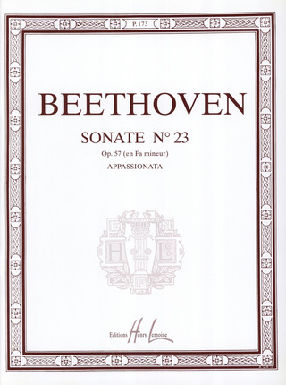 Ludwig van Beethoven - Sonate n°23 en fa min. Op.57