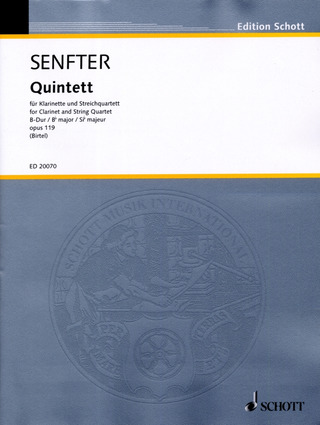 Johanna Senfter: Quintet B flat major op. 119