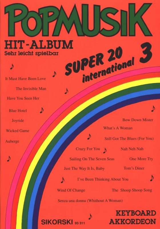 Popmusik Hit-Album Super 20: International 3