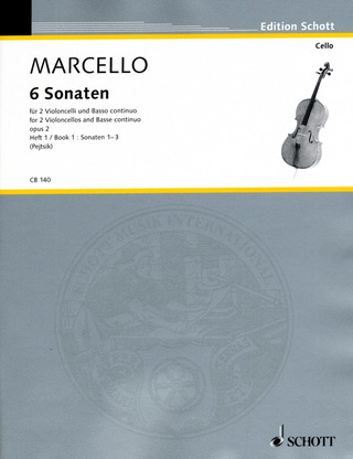 Benedetto Marcello: 6 Sonaten 1