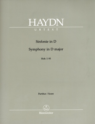 Joseph Haydn: Symphony D major Hob. I:93