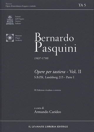 Bernardo Pasquini - Opere per tastiera 2