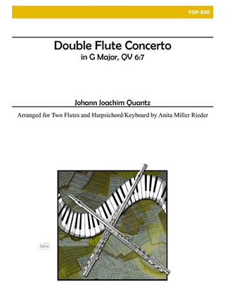 Johann Joachim Quantz - Double Flute Concerto In G Major